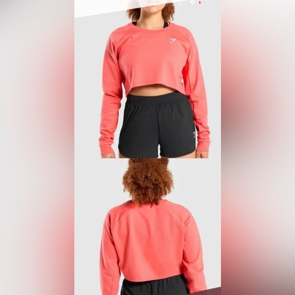Gymshark Tops - Gymshark Coral Crop Top